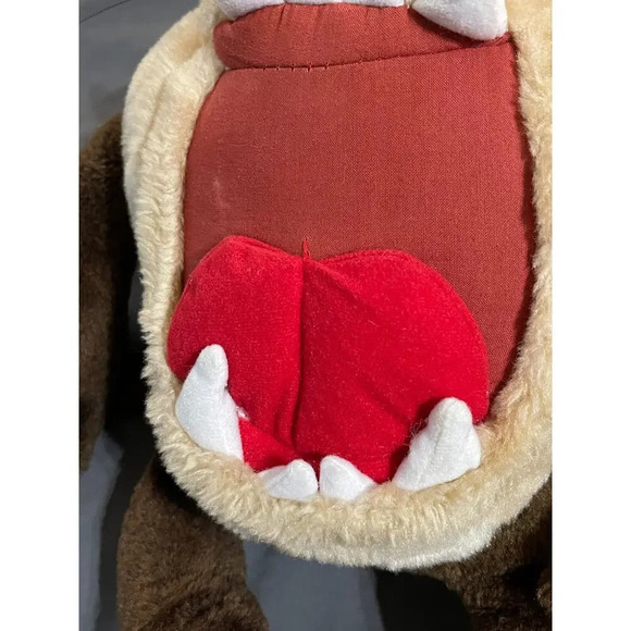 Vintage 1995 ACE Novelty Looney Tunes Tasmanian Devil Taz 14” Plush Stuffed Toy - Picture 5 of 8